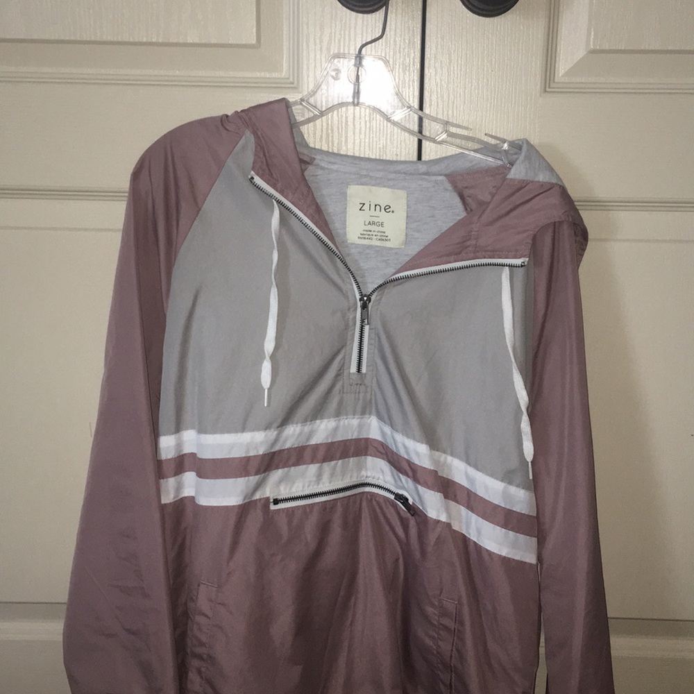 Half Zip Windbreaker